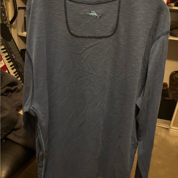 tommy bahama relax shirt Longsleeve Blue large Comfy Longsleeve - Picture 6 of 12